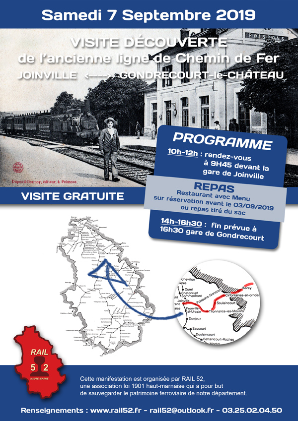 Affiche Joinville - Gondrecourt